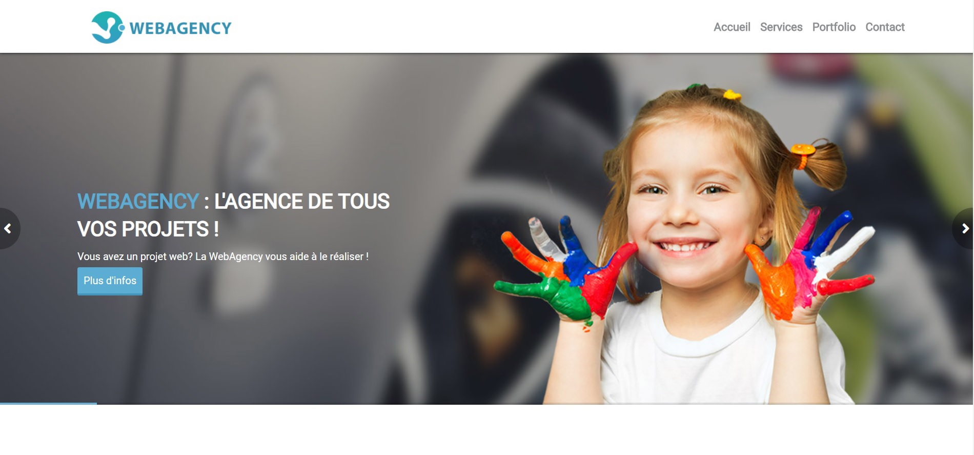 Projet d'intégration de maquette en html5 et css3